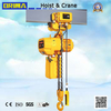 Brima 25t 单速 1.1kw 起重环链电动葫芦，带手动小车高架行车